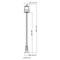 Z-Lite Broughton Outdoor Post Mounted Fixture, 4-Light, 12.5 In.W x 116.5 In.H, Black/Clear Beveled 521PHBR-519P-BK - alternate 3